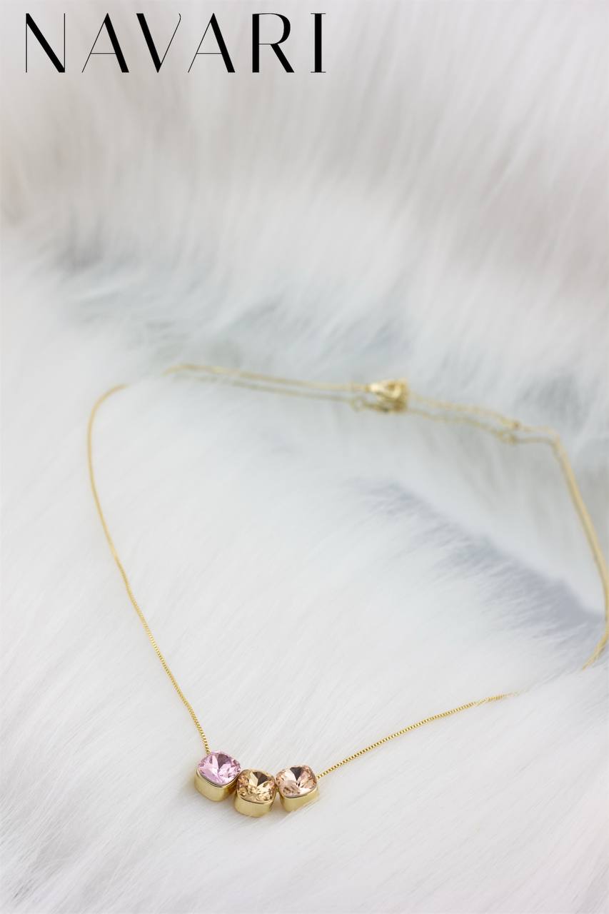 Naszyjnik ze stali "Iskra Stylu"