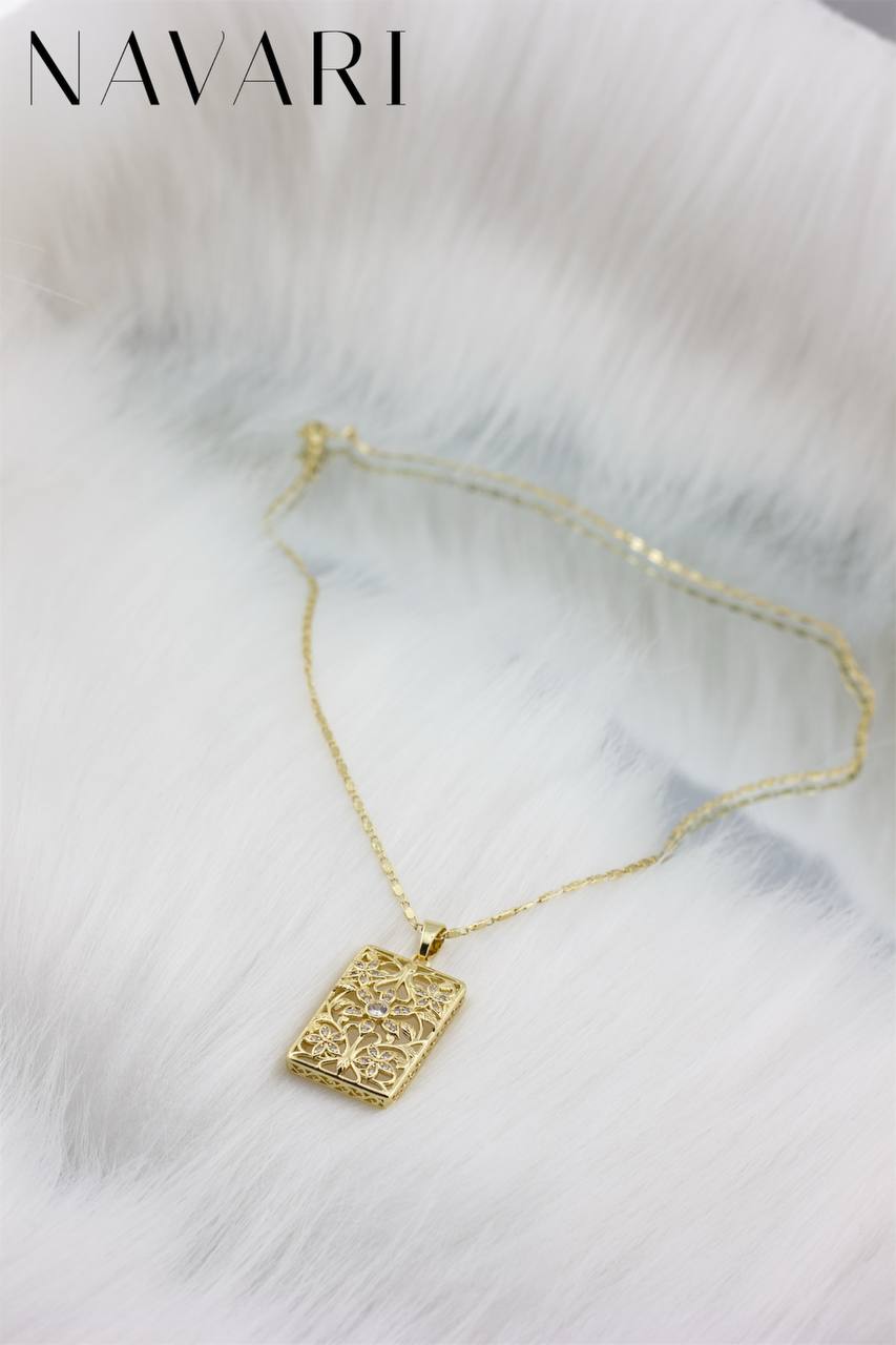 Naszyjnik ze stali "Światło Duszy"