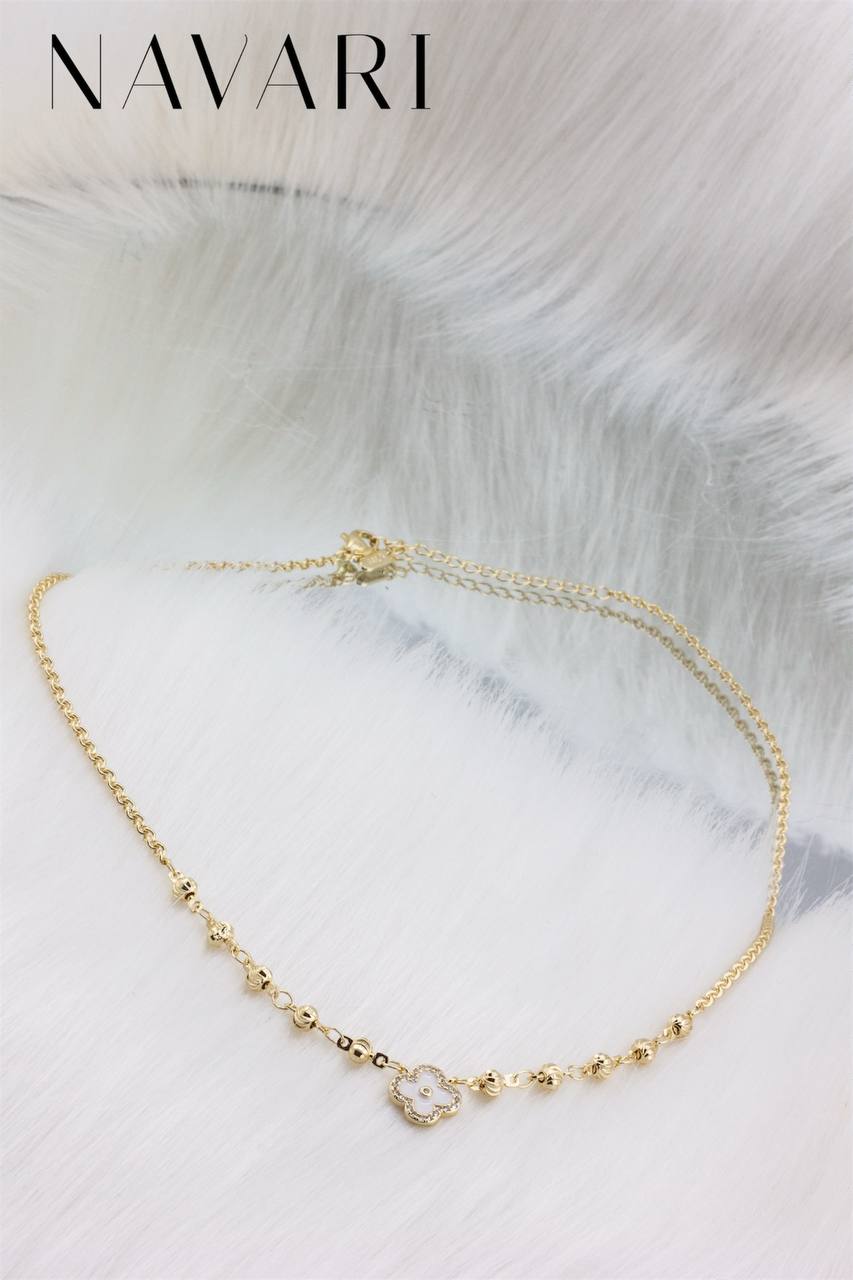 Naszyjnik ze stali "Znak Szczęścia"