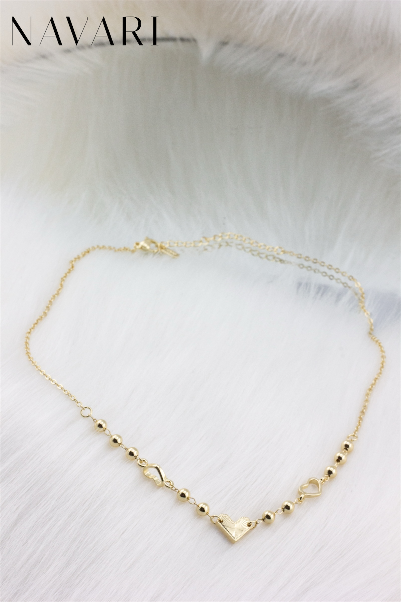 Naszyjnik ze stali "Delikatna Elegancja"