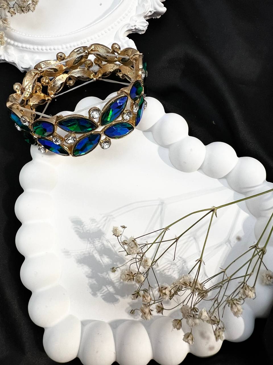 Bransoletka ze stali „Kamienie Szlachetne”