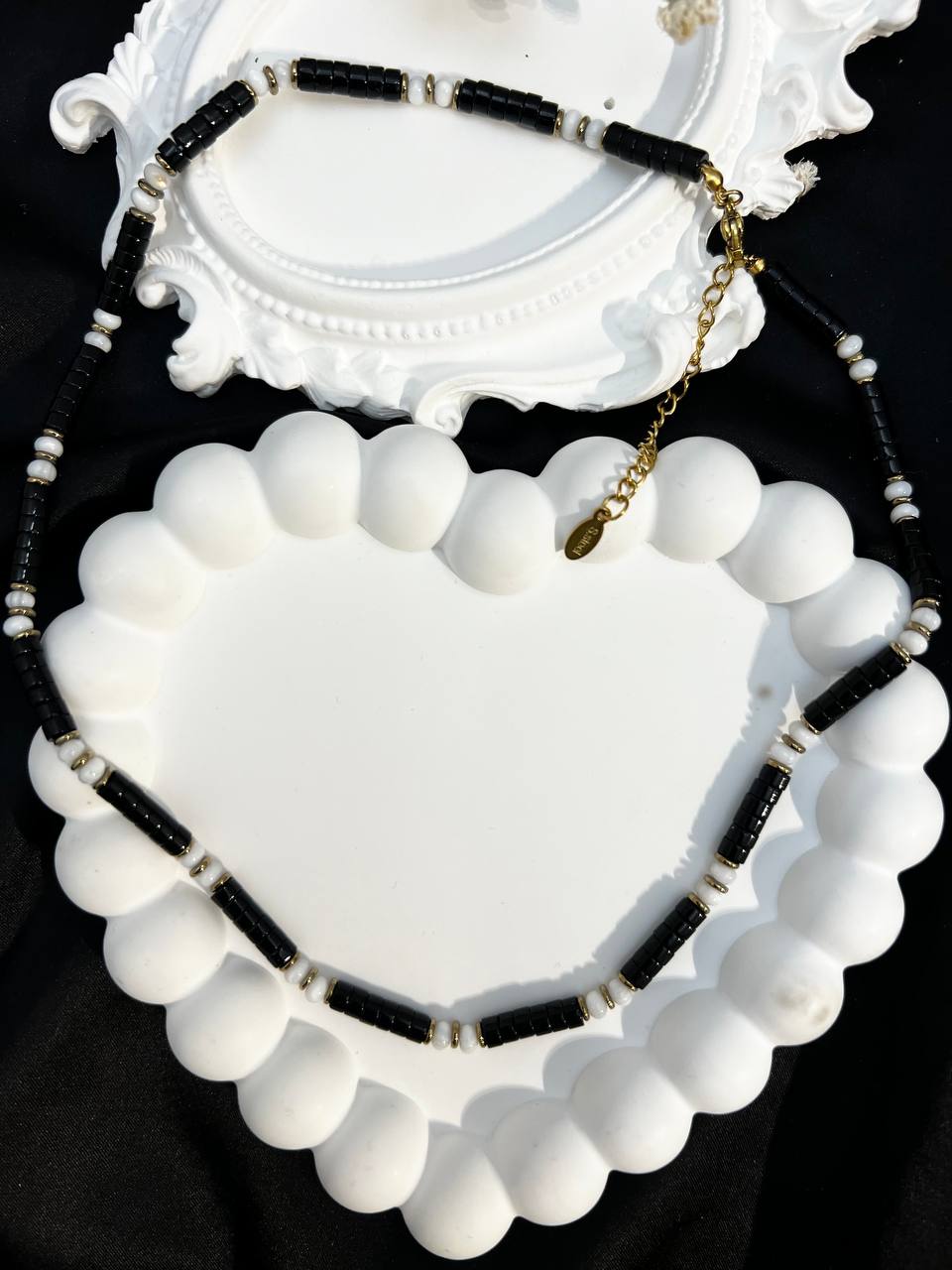 Naszyjnik z onyksu „Cicha Siła”