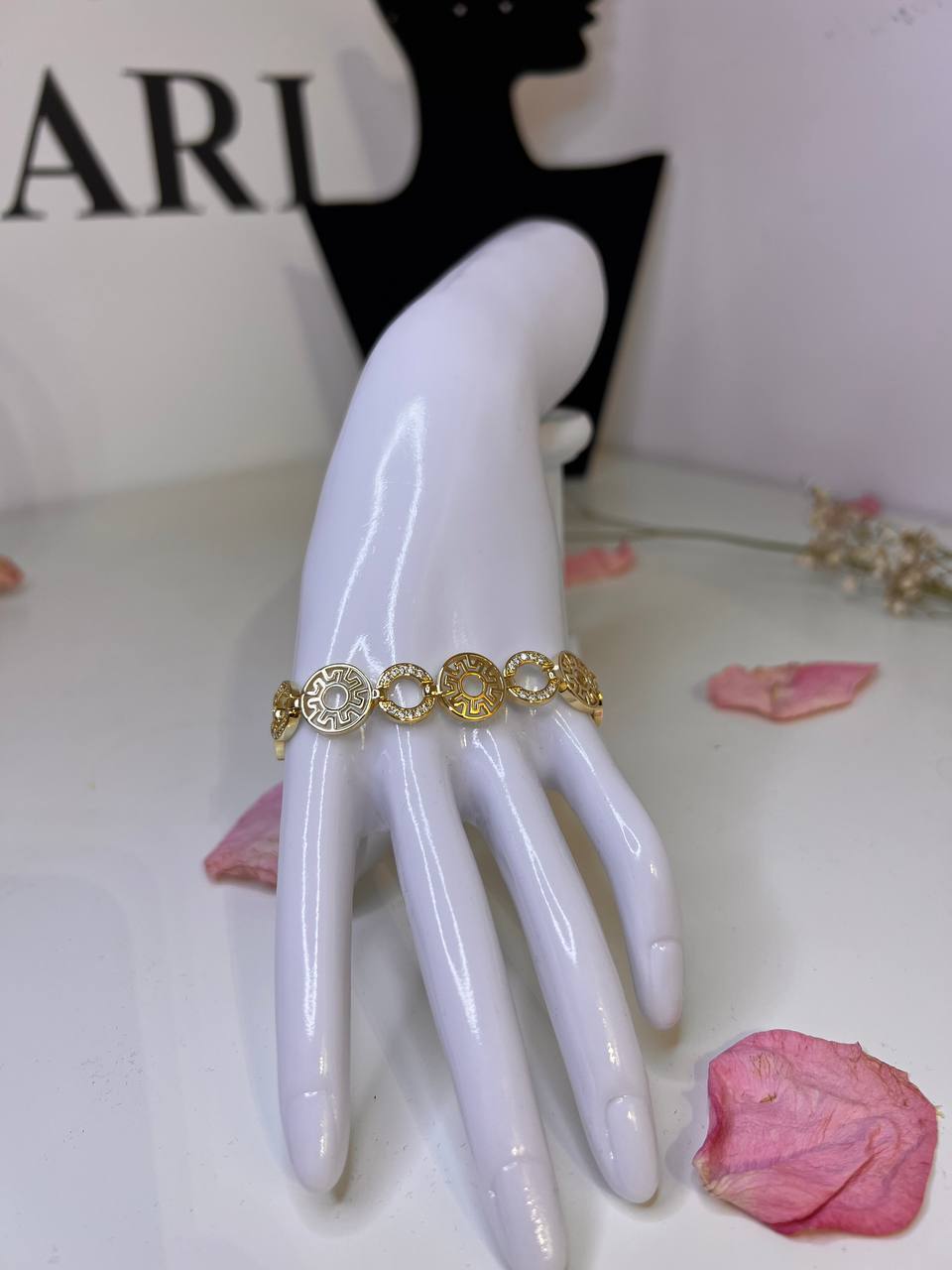 Bransoletka ze stali „Grecka Elegancja”